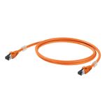 Ethernet Patchcable, RJ45 IP 20, RJ45 IP 20, Number of poles: 8