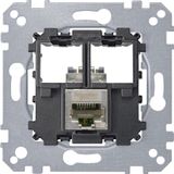 RJ45 data socket, Cat 5 STP