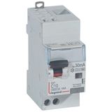 Monoblock differential circuit breaker DX³6000 10kA automatic high inlet low outlet screw U+N 230V~ - 10A - typeF 30mA