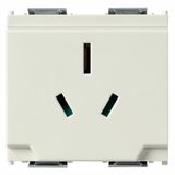 2P+E 15A Australian SICURY-outlet white