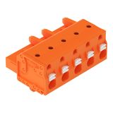 2231-705/008-000 1-conductor female connector; push-button; Push-in CAGE CLAMP®