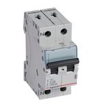 MCB TX³ 6000 - 1P+N - 230 V~ - 25 A - C curve - prong-type supply busbars