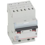 Circuit breaker DX³6000 10kA automatic high inlet low outlet 3P 400V~ screw - 25A - D curve - for optimized HX³ comb