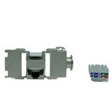 TOOLLESS LINE Jack RJ45 shielded, Cat.6 (SFA)