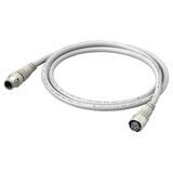 Cable with connectors on both cable ends, Smartclick M12 straight sock XS5W0006B