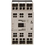 Contactor, 3 pole, 380 V 400 V 6.8 kW, 1 N/O, 1 NC, 220 V 50/60 Hz, AC operation, Push in terminals