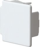 endcap hfr LF 40x40mm traffic white