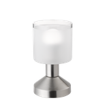 Gral table lamp E14 brushed steel