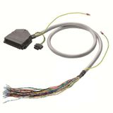 PLC-wire, Digital signals, 36-pole, Cable LiYCY, 10 m, 0.50 mm²