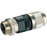 MOSA 7/8'' MALE 0° FIELD-WIREABLE (IDC) V2A 5-pol., 0,75-1,50mm²