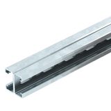 MS4142P3000FS Profile rail perforated, slot 22mm 3000x41x42