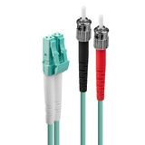 Fibre Optic Cable LC/ST OM3, 1m 50/125µm, Multimode