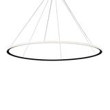 Pendant Circular Outward ø2000 Surface LED 110W 5092lm 2700K Black