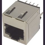 RJI RJ45 jack Cat.5 THR vertical 16x16