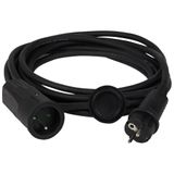 2P+E 16A IP44 IK08 extension cord with ergonomic rubber extender and 5m cable