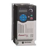 Allen-Bradley 25A-B017N104 PowerFlex 523 AC Drive, 240 VAC, 3 Phase, 5 HP, 4 kW Normal Duty; 5 HP, 4 kW Heavy Duty, Frame B, IP20 NEMA / Open Type, No Filter