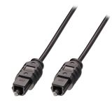 TosLink SPDIF Digital Optical Cable, 0.5m Connect audio devices via optical SPDIF connection