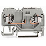 2-conductor carrier terminal block for DIN-rail 35 x 15 and 35 x 7.5 4