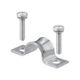 Shield contact clip for industrial connector, Colour: Silver grey