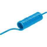 PUN-8X1,25-S-1-BL Spiral plastic tubing