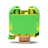 883-3507 2-conductor ground terminal block; 35 mm²; SCREW CLAMP CONNECTION