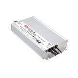 HLG-600H-24A LED driver, IP65 600W, 24V, 25A CV+CC, MEAN WELL