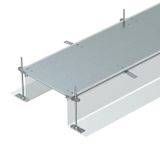 OKA-G20040240R Flushfloor trunking unit blank, locking 2400x200x240