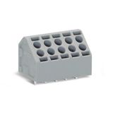 816-104 2-conductor PCB terminal block; 1.5 mm²; Pin spacing 5 mm