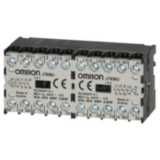 Micro contactor, reversing interlocked pair, 5A/2.2kW + 1 NC auxiliary J7KN9812R