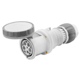 STRAIGHT CONNECTOR HP - IP66/IP67/IP68/IP69 - 3P+N+E - 63A- >50-250V - d.c. - GREY - 3H - MANTLE TERMINAL