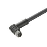 Sensor-actuator Cable (assembled), One end without connector, M12, Num