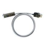 PLC-wire, Digital signals, 20-pole, Cable LiYY, 3 m, 0.25 mm²