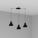 VENICE PENDANT BLACK ø160 1x E27 3L