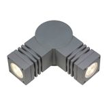 TORRE   230V 3,6W 2x1LED CREE 45deg UP+SIDE IP44 CW wall-mounted