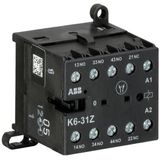 K6-31Z-02 Mini Contactor Relay 42V 40-450Hz