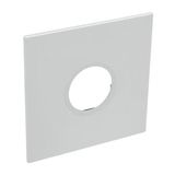 American and South African standard plate Arteor round version 2 modules for 4''x4'' box - soft alu