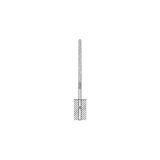 mast, conical round, Siteco® metallic grey (DB 702S), 3m, spigot size: 76mm