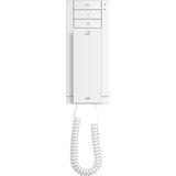 M22003-W-02 Audio handset indoor station with induction loop, 3 buttons,White