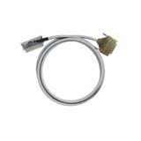 PLC-wire, Analogue signals, 25-pole, Cable LiYCY, 4 m, 0.25 mm²