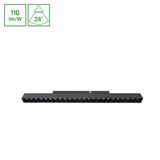 SYSTEM SHIFT BASIC - GRID M LINEAR LUMINAIRE 330MM 18W 2700K BLACK