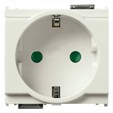 2P+E 16A German SICURY outlet white