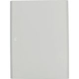 Surface mounted steel sheet door grey, for 24MU per row, 3 rows