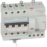 RCBO - DX³ 6000 -10 kA -4P-400 V~ -50 A -300 mA -AC type