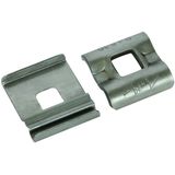 Contact plate 4-50mm² a. double cleat Rd 8-10mm with square hole 12x12