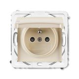 5519B-A02999 92 ABB-basic55 PIN-socket outlet, glossy white (RAL 9010), IP44 ; 5519B-A02999 92