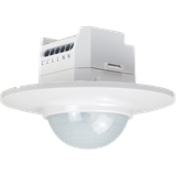 Presence detector, 230 V, master, 14 m, round, for flush-mounting box, white