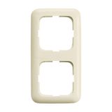 2512-212-507 Cover Frame 2gang(s) white - Busch-Duro 2000