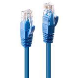 0.5m Cat.6 U/UTP Network Cable, Blue RJ45, M/M, 250MHz, Copper