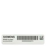 SIMATIC RF630L (special version) SmartLabel PET; 105x 25 mm; strongly adhesive on plastic ISO 18000-6C EPC Class 1 GEN 2 frequency 860 to 960 MHz Chip