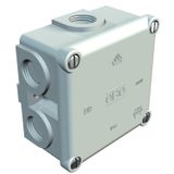 B 9 B M Junction box, B 9/B M, with thread